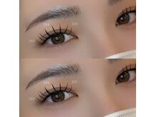 まつげパーマ、エクステ、アイブロウなどメニュー豊富♪