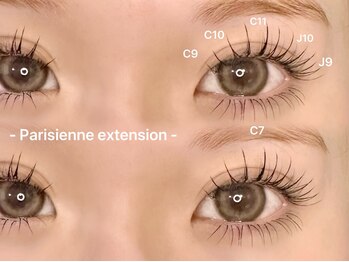 シピ 柏東口店(Chipie)/パリエク120本&下エク:まえかど