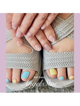 エンジェルスター(Angel Star)/大人可愛いハンド、フットネイル
