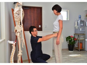 からだ回復整体 鹿児島/ゆがみ検査（姿勢測定）