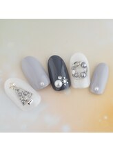 ラ カゼッタ(La casetta)/パールクリスマスネイル