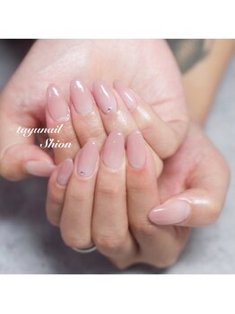 たゆ ネイル(たゆnail)/ナチュラルグラデーションネイル