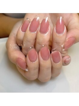 ノエム ネイルサロン(NOEM)/クリアフレンチ