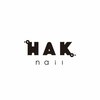 ハクネイル(HAK nail)のお店ロゴ