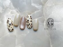 ネイルサロン エアフォルク 銀座(Erfolg)/レオパード×マグネット◎