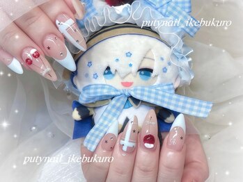 プティネイル 池袋(Puty Nail)/アルスさくらんぼフレンチネイル