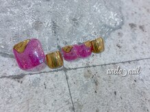 アネラネイル(anela nail)/2026夏フットネイル/7,880円