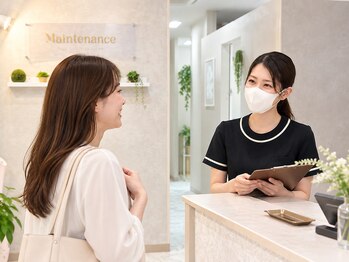 メンテナンス(Maintenance)の写真/高額コース契約なし。必要な時に必要な分だけ、自分のペースで通える都度払いサロン