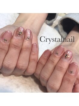 クリスタルネイル ボンベルタ橘店(CRYSTAL NAIL)/シンプルネイル