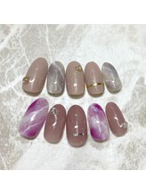 ネイルサロン キャンディネイル(Candy Nail)/大理石ネイル