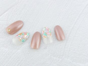 シーアンドネイルズ(C&NAILS)/定額120分デザイン