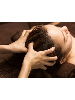 ヘッドスパで癒されたい