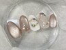 NEW【シンプルめ】フラワーネイル￥7700→6930