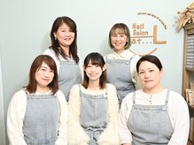 アット エル(at...L)の雰囲気（スクール併設サロン♪スタッフ全員1級＆ジェルネイル上級所持◎）