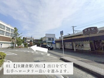 ジェシカ 鎌倉(Jessica)/01.JR鎌倉駅西口を出て右手へ