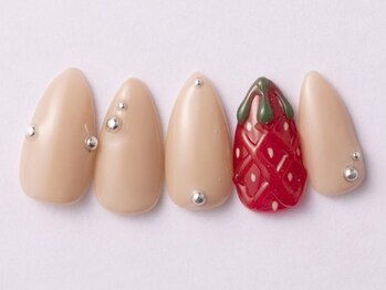 ジェミーネイル エビス(Jemiy nail ebisu)/韓国個性派イチゴ9480yen