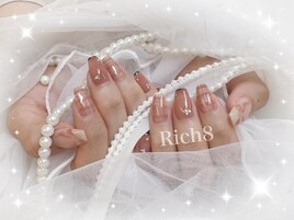 定額★秋チェックネイル