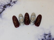 ティーエヌ 名古屋矢場町店/デザインネイル¥6980