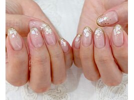 大人のラメグラデーション☆