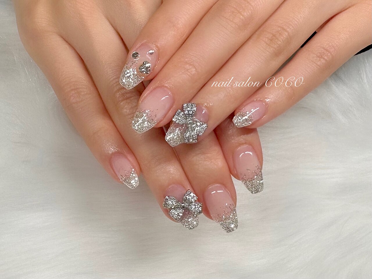 【300色から2色まで選べる♪】ラメグラ（ドライケア付き）　￥3980