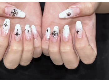 エミュレ(emure.)/白グラy2kネイル