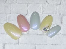 アルセア 上野御徒町店(Alcea)/オーロラネイル　カラフル