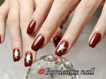 ボルドー/立川/ネイル/うる艶
