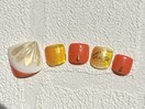 夏フットネイル