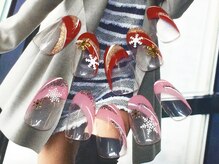 ネイルサロン キャンディネイル(Candy Nail)/雪の結晶　　ｂｙ佐合