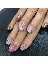 イーズネイル 堺(e's Nail)/フラワー アート