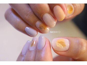 ネイルサロンアンドスクール ニコ(NICO)/さりげなくお洒落ネイル!