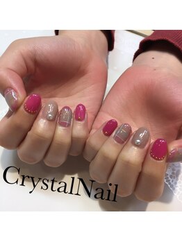 クリスタルネイル ボンベルタ橘店(CRYSTAL NAIL)/アートネイル