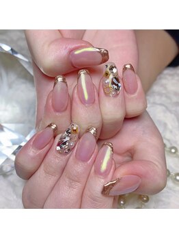 エミューネイル(EMU NAIL)/ミラーフレンチ