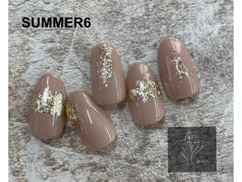 ベーシック ネイルウィザードアカデミー 麻布十番店(Basic×NailWizardAcademy)/【定額Season】SUMMERデザイン