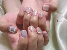 アイネイルズ 渋谷店(I nails)/うるつや塗りかけ￥7300 [渋谷]