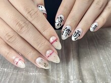 サロンサルート 本店(salon salute)/～文字アート～