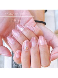 グラデーション＋ストーン追加