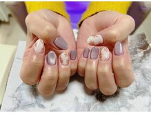 クレセント 船橋(Crescent)/マグネットお花ネイル