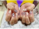 マグネットお花ネイル
