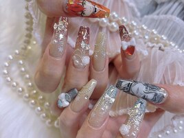 推しネイル 痛ネイル
