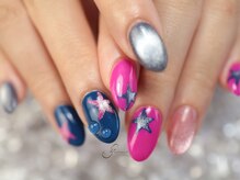 ハチナナヨンネイル(f*w874nail)/アートフリー120分