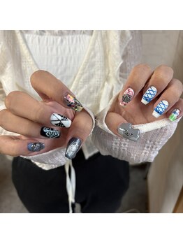 リノン(Linon)/推し活ネイル