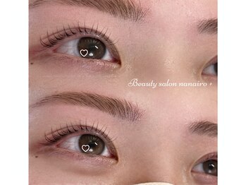 ナナイロプラス(nanairo+)の写真/大人気【パリジェンヌラッシュリフト¥4,500/上下¥7,500/平日限定まつ毛パーマ¥4,000】下がりまつ毛の方に◎