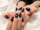 夜空を思わせるネイビーマグ