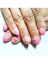 アース ネイルアイラッシュ 前橋店(EARTH Nail&Eyelash)/春デザイン￥8000