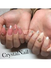 クリスタルネイル ボンベルタ橘店(CRYSTAL NAIL)/上品ネイル