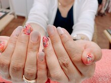 ネイルサロン ティプレシャス(T Precious)/鮮やかお花ネイル♪