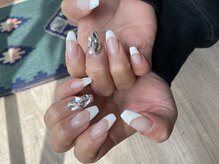 ルプリュシュ ルフレ(Le plus reflet)/白フレンチネイル