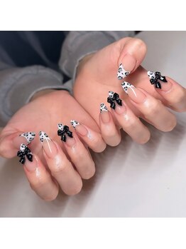 アモ(Amo)/ヒョウ柄ネイル