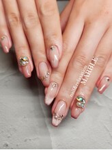 ネイルアンドリラクゼーション マーブル(MARBLE)/持ち込みネイル￥7,700